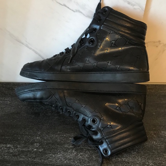 Gucci GG Imprime High Top Sneakers Mens - Picture 14 of 14